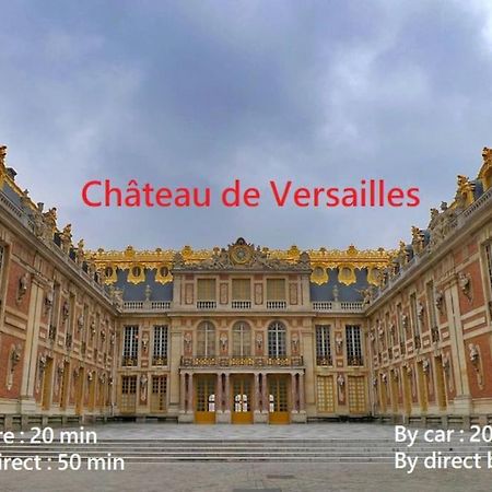 Appartement 4 Pieces - La Rose Des Yvelines - Classe 3 Etoiles Трап Экстерьер фото