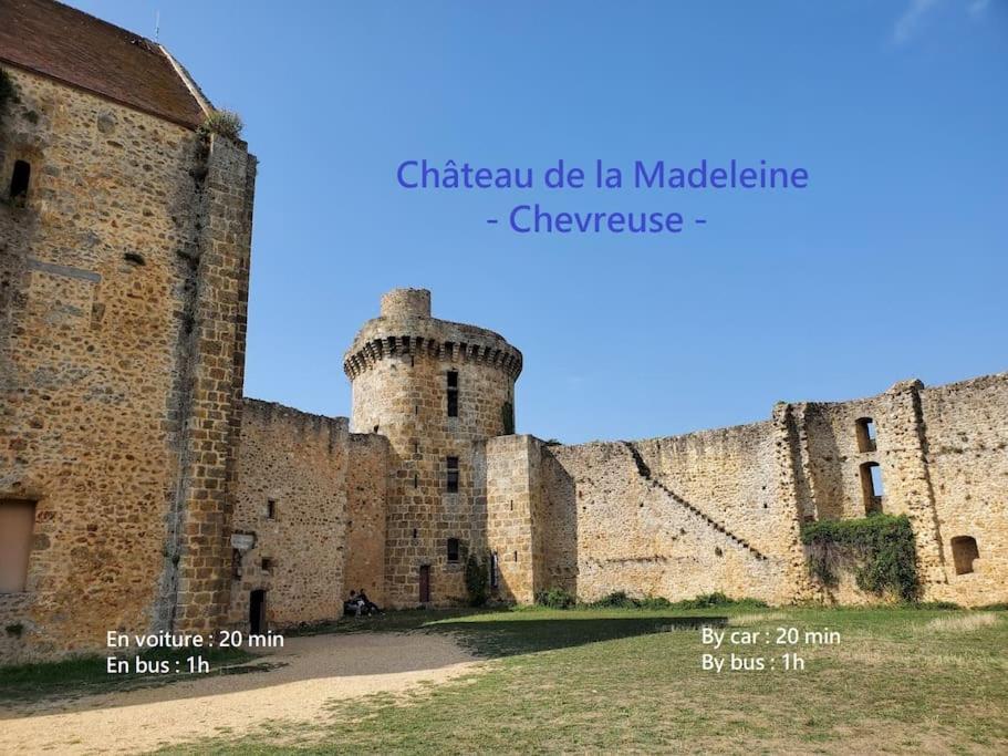 Appartement 4 Pieces - La Rose Des Yvelines - Classe 3 Etoiles Трап Экстерьер фото